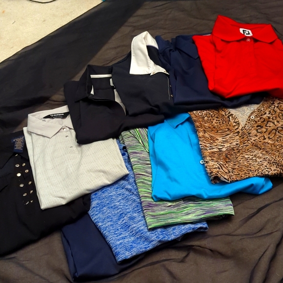 FootJoy Tops - 11 golf Polo shirt bundle